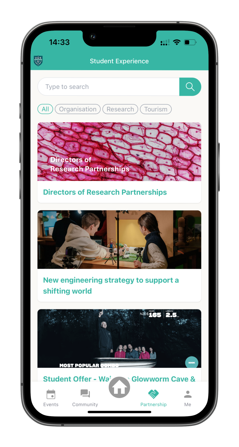 Partnerships Page